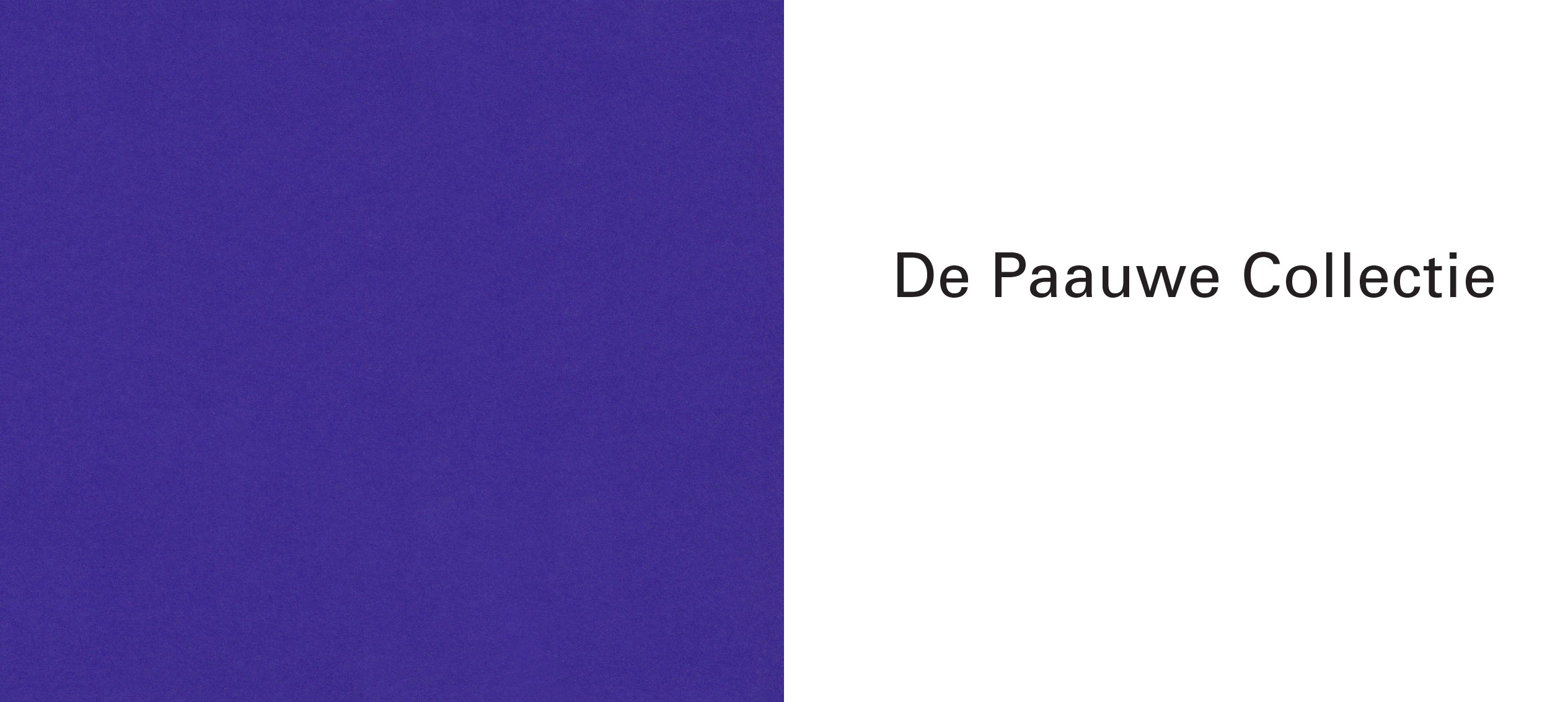 Kees van Bohemen - De Paauwe collectie · grafisch vormgegeven door Sanne Beeren