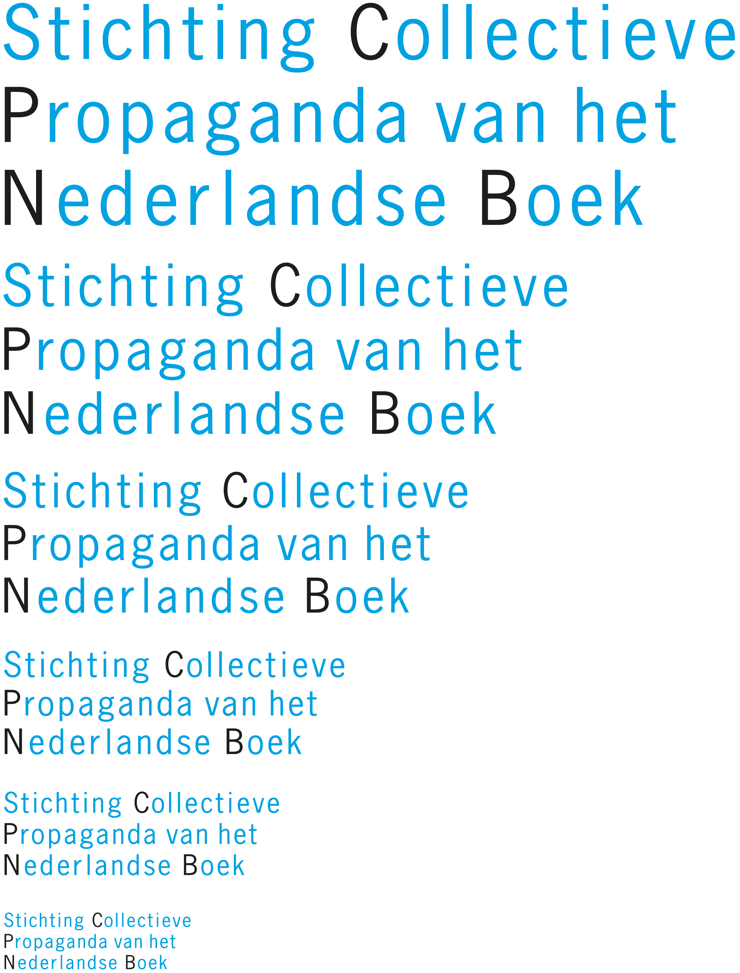 CPNB Huisstijl · grafisch vormgegeven door Sanne Beeren